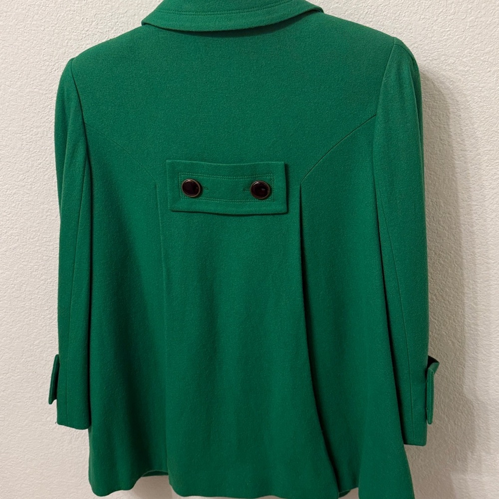 Worthington Elegant Green Pea Coat - Picture 2 of 6